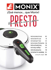 MONIX Presto M910001 Instrucciones De Uso