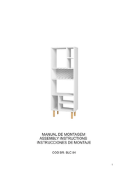 BRV MÓVEIS BLC 84 Instrucciones De Montaje