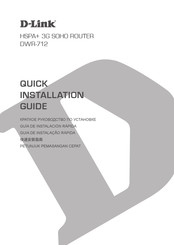 D-Link DWR-712 Guía De Instalación Rápida