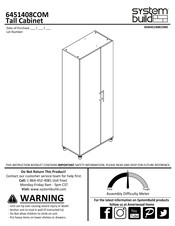 System Build 6451408COM Manual Del Usuario