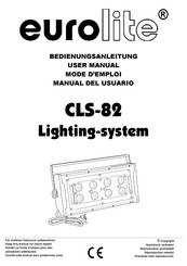 EuroLite CLS-82 Manual Del Usuario