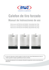 anwo VAN10LTS Manual De Instrucciones De Uso