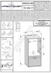 WASHTOWER WSCS1462 Instrucciones De Instalación