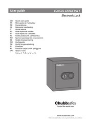 Chubbsafes G0 M-50 KL Guia De Inicio Rapido