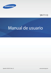 Samsung SM-T113 Manual De Usuario