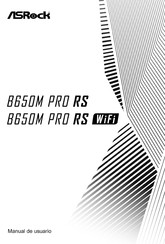 ASROCK B650M PRO RS Manual De Usuario