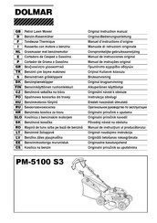 Dolmar PM-5100 S3 Manual De Instrucciones Original