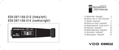 Mannesmann VDO Kienzle X39-397-106-213 Instrucciones De Montaje