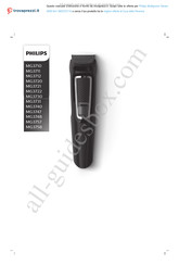 Philips MG3722 Manual Del Usuario