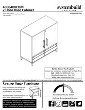 Systembuild Evolution 4888408COM Instrucciones De Montaje