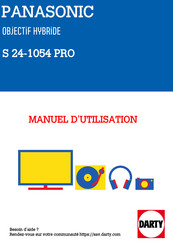 Panasonic Lumix S-R24105 Manual De Usuario