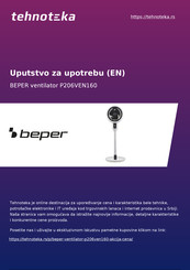 Beper P206VEN160 Manual Del Usuario