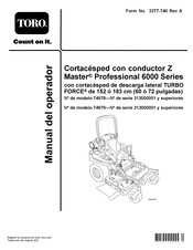 Toro 74979 Manual Del Operador