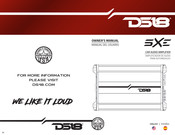 DS18 SXE Manual Del Usuario