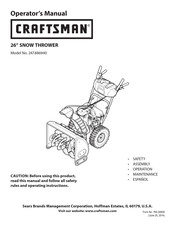 Craftsman 31AS58TF799 Manual Del Usuario