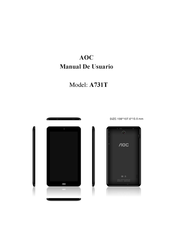 AOC A731T Manual De Usuario