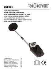 Velleman CS100N Manual Del Usuario