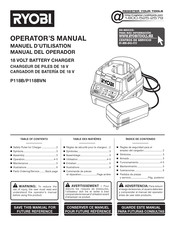 Ryobi P118BVN Manual Del Operador