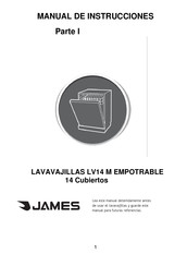 James LV14 M EMPOTRABLE Manual De Instrucciones