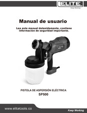 Elite SP500 Manual De Usuario