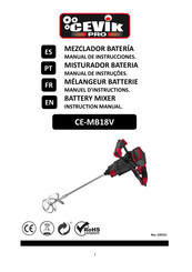 CEVIK PRO CE-MB18V Manual De Instrucciones