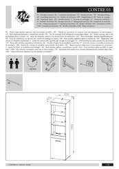 ML MEBLE CONTRE 03 Instrucciones De Montaje