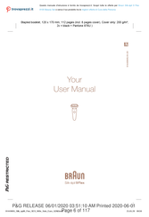Braun Silk-epil 9 Flex 9100 Beauty Set Manual Del Usuario