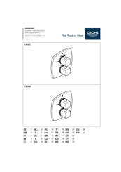 Grohe GRANDERA 19 948000 Instrucciones De Instalación