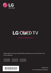 LG OLED55E6P-U Manual De Instrucciones