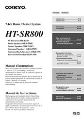 Onkyo HT-SR800 Manual De Instrucciones