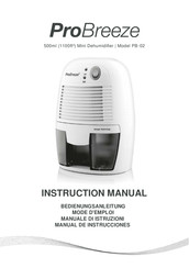 Pro Breeze PB -02 Manual De Instrucciones