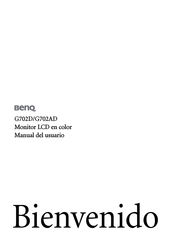BenQ G702D Manual Del Usuario