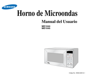 Samsung ME1044 Manual Del Usuario