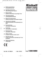 Einhell Royal HWA 1300 Niro Manual De Instrucciones