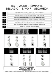 ZUCCHETTI ZMM659 Instrucciones De Montaje