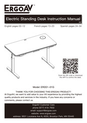 ErgoAV ERDS1-01G Manual De Instrucciones