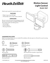 Heath Zenith 5867 Manual Del Usuario