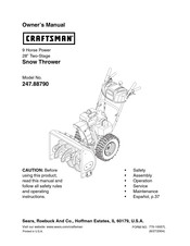 Craftsman 31AE5HTG799 Manual Del Usuario