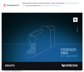 Nespresso Krups XN110 Krups XN111 Manual Del Usuario