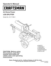 Craftsman 247.77466.1 Manual Del Usuario