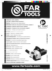 Far Tools SC 150C Traduccion Del Manual De Instrucciones Originale