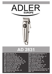 Adler europe AD 2831 Manual De Uso