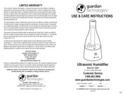 Guardian Technologies H920 Instrucciones De Uso Y Cuidado