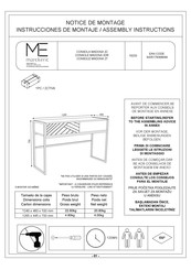 ME MARCKERIC 16233 Instrucciones De Montaje