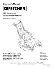 Craftsman 12A-764M799 Manual Del Usuario