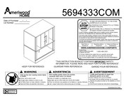 Ameriwood HOME 5694333COM Instrucciones De Montaje