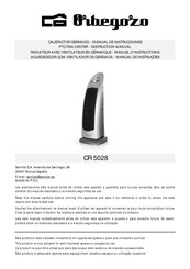 Orbegozo CR 5028 Manual De Instrucciones