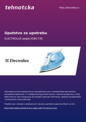 Electrolux EDB1730 Libro De Instrucciones