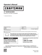 Craftsman 247.11683 Serie Manual Del Operador