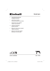 EINHELL TC-ID 720/1 Manual De Instrucciones